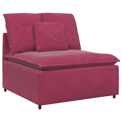 Hoekbank – Modulaire Bank – Loungebank – Zitbank – 3-zitsbank – Lichtgrijs – Polyester Bekleding – Stevig Metalen Frame