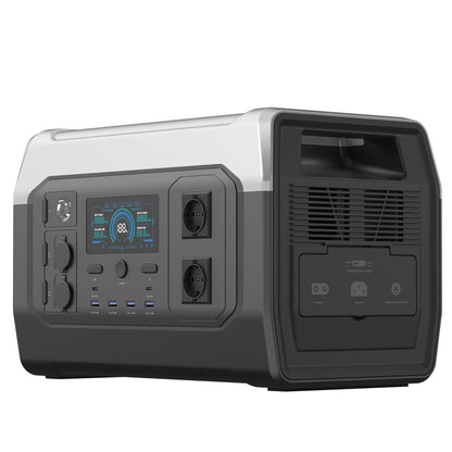 Portable Powerstation – Draagbare Generator – Powerstation – Powerbank – Noodstroom – 1800W Output – 1024Wh Lithiumbatterij