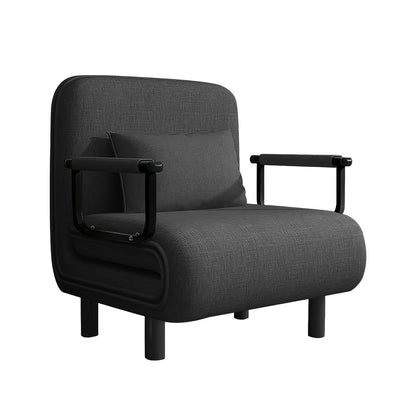 Bureaustoel – Bureaustoel Ergonomisch – Werkstoel – Office Chair – Stoel Verstelbaar – 5-standen Rugleuning – Met Hoofdsteun – Comfortabel Kussen – Grijs – Met Metalen Frame