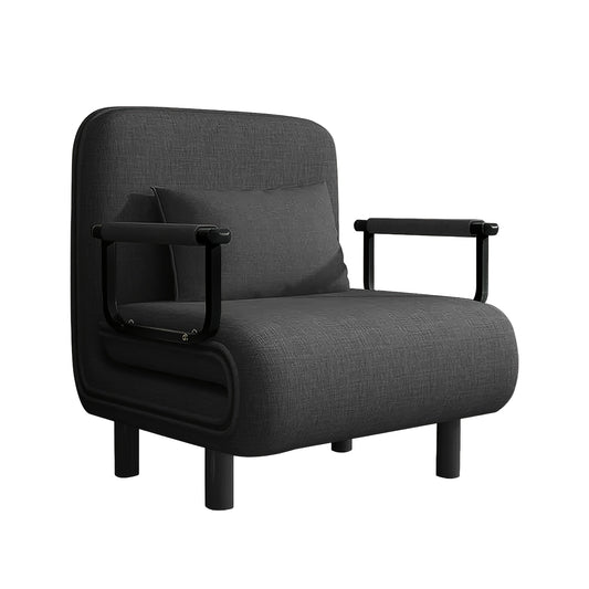 Bureaustoel – Bureaustoel Ergonomisch – Werkstoel – Office Chair – Stoel Verstelbaar – 5-standen Rugleuning – Met Hoofdsteun – Comfortabel Kussen – Grijs – Met Metalen Frame