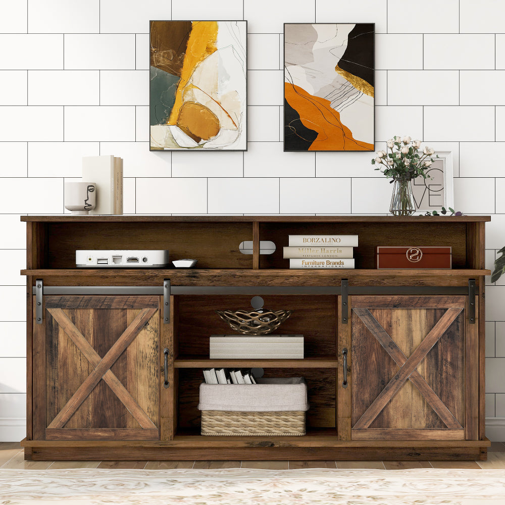 TV Meubel – TV Kast – Entertainmentmeubel – Media-Meubel – TV-Dressoir – Ruim Opbergmeubel – Geschikt voor TV’s tot 65 inch – Stevig Vloermodel