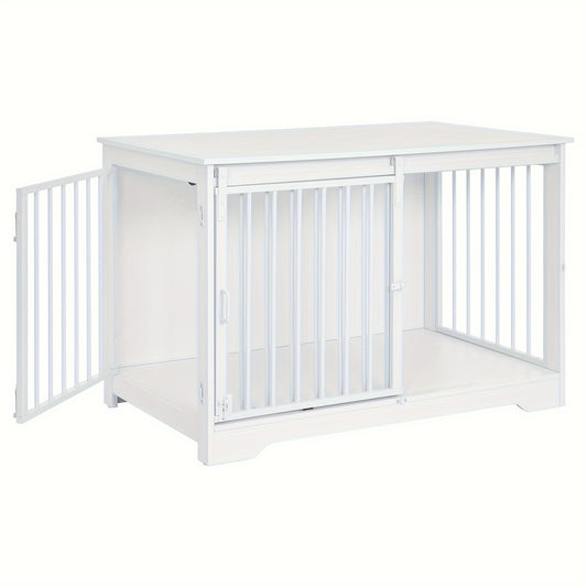 Hondenbench – Hondenkooi – Hondenhuis – Bench – Huisdierkooi – 2 Deuren – Stevig Hout – Geschikt Tot 100 kg