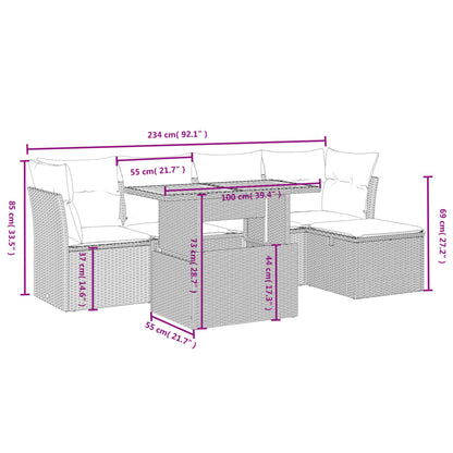 Vidaxl Loungeset Loungesets Tuinset