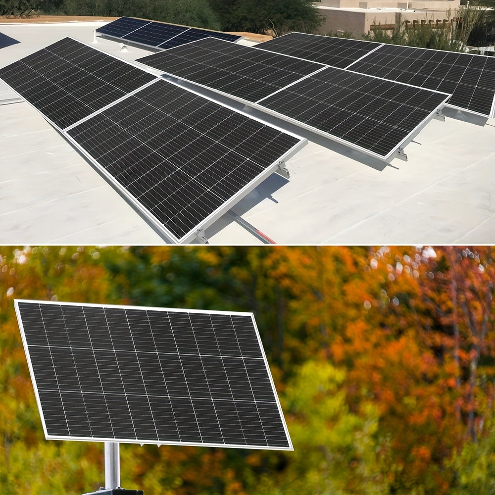 Zonnepaneel – Zonnecel Paneel – Solar Module – Photovoltaïsch Paneel – Off-grid Charger – 240Watt Hoogvermogen – Monokristallijn Silicium 12V