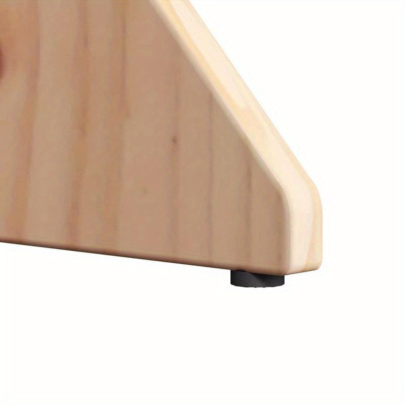 Coffee Table 3pcs Natuurlijk 46 X 46 X 47 Cm Solid Pine Wood Practical, Removable, Suitable for All Seasons