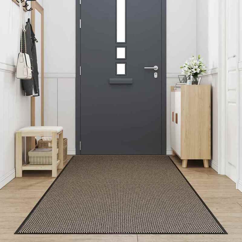 Deurmat – Schoonloopmat – Droogloopmat – Buitenmat – Halmat – Extra Lang 115x400 cm – Duurzaam Polypropyleen – Wasbaar & Antislip