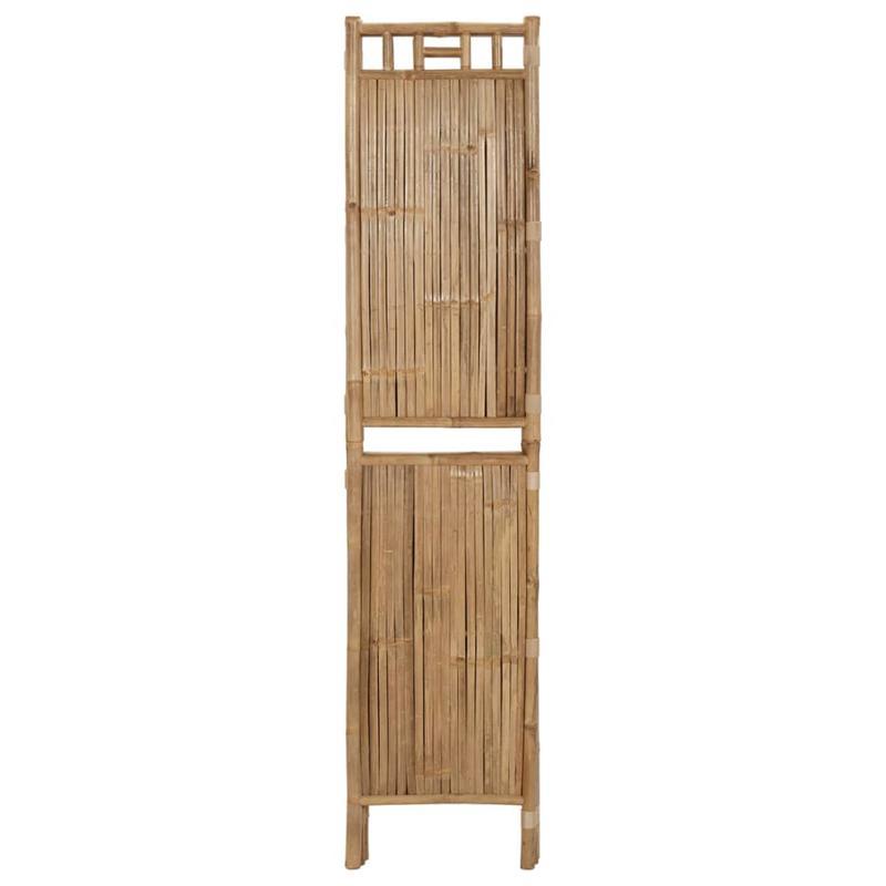 Bamboe Kamerscherm – Roomdivider – Scheidingswand – Kamerscheiding – Bamboescherm – Natuurlijke Bruine Kleur – 120 x 180 cm – 3 Panelen – Lichtgewicht & Flexibel