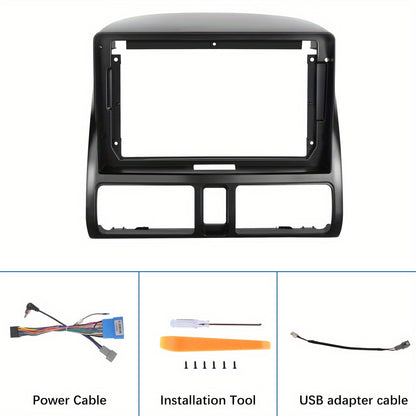 Android 15 Auto Multimedia – Car Stereo – Navigatiesysteem – Touchscreen Radio – Double Din Stereo – 9 Inch IPS Scherm – Draadloos CarPlay & Android Auto – Inclusief AHD Achteruitrijcamera & Stuurwielbediening