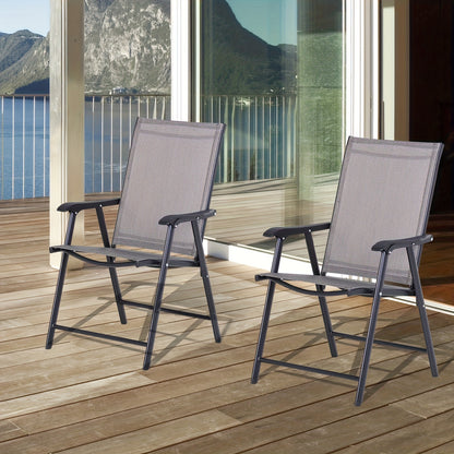 Campingstoelen – Campingstoelen Opvouwbaar – Stoel Voor Buiten – Tuinstoelen – Lichtgewicht Metalen Frame – Comfortabele Armleuningen