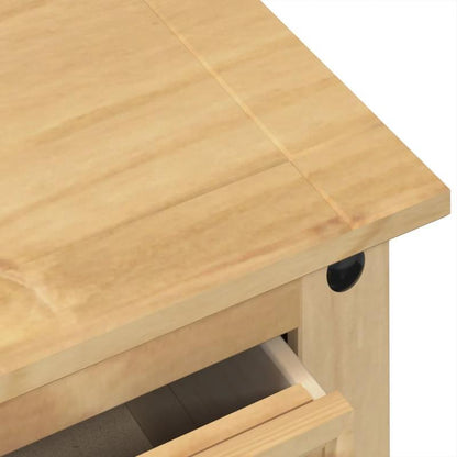 Ladekast – Ladekastje – Opbergkast – Kastje – Ladenkast – Massief Grenenhout – Bruine Afwerking – Ruime Opbergruimte 92x48x114 cm