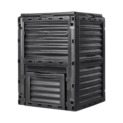 Compostbak – Tuinafvalbak – Composteerbak – Organische Afvalbak – Compostcontainer – 800 Liter Capaciteit – Weerbestendig Lichtgewicht Materiaal