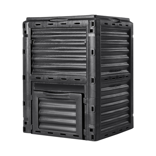 Compostbak – Tuinafvalbak – Composteerbak – Organische Afvalbak – Compostcontainer – 800 Liter Capaciteit – Weerbestendig Lichtgewicht Materiaal