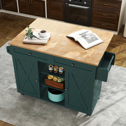 Inklapbare Keukenwagen – Keukentrolley – Serveerwagen – Opbergtrolley – Werktafel Op Wielen – Massief Hout – Verstelbare Planken – Ruimtebesparend Design – Mobiel Met Lockbare Wielen