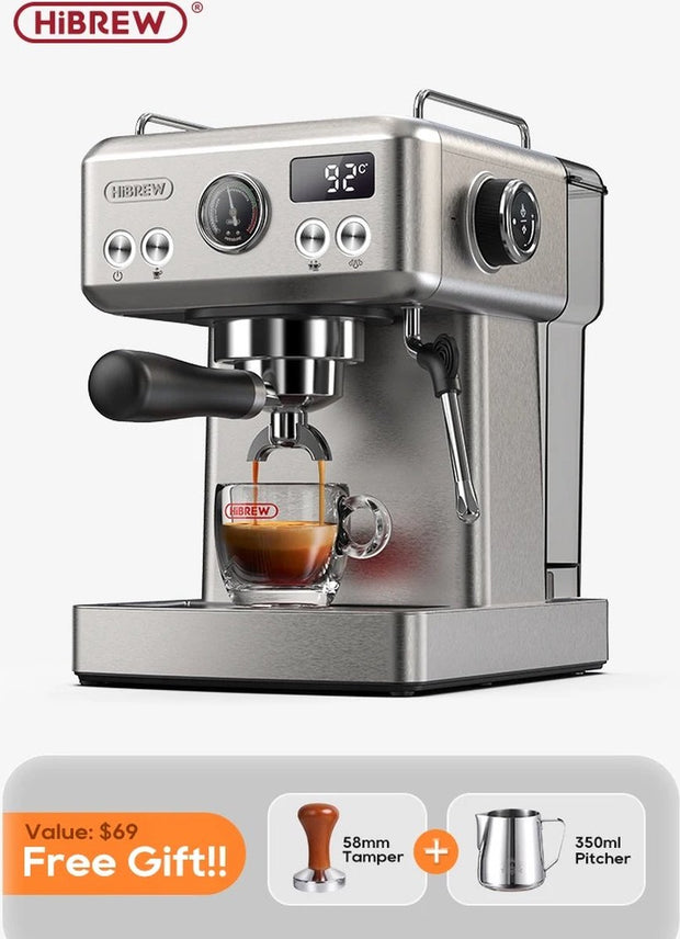 Espressomachine - Semi automatisch - Espresso machine - Mooi Italiaans design - Gebruiksvriendelijk