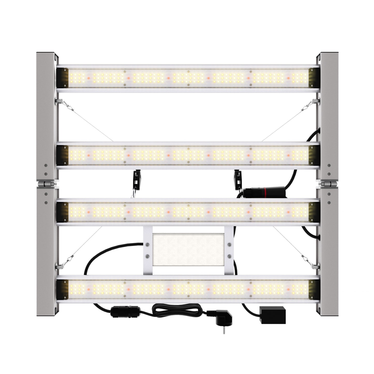 200W LED Plant Lamp – Vouwbare Plantenspot – Groeilamp Binnen – Volledig Spectrum Kweeklamp – Dimbaar 0-100% – Aluminium Behuizing – 16000 Lumen Lichtopbrengst