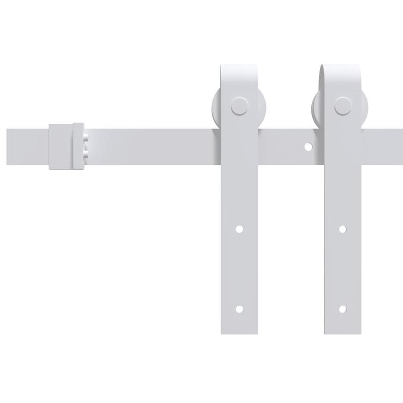 Schuifdeur – Schuifpaneel – Deurafscheiding – Ruimtebesparende Deur – Massief Vurenhout – Bruin – 85x210 cm – Met Seizingsysteem – Duurzaam & Praktisch