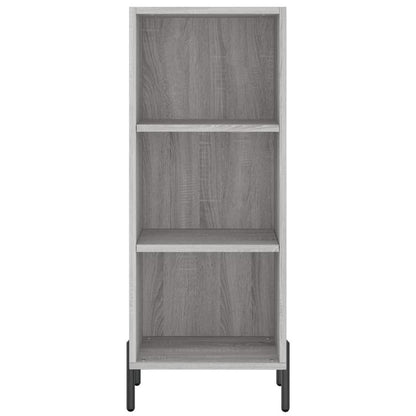 Grijs Sonoma Dressoir – Bergkast – Kast – Opbergmeubel – Dressoirkast – Ruime Opbergruimte – Duurzaam Meerlaagshout