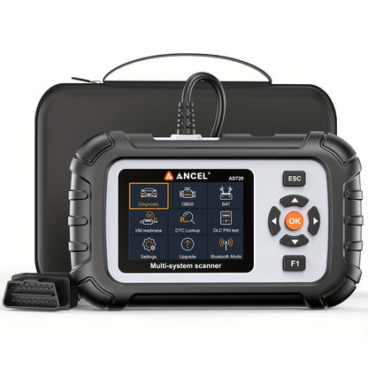 OBD2 Autodiagnose Tool – Auto Scanner – Motor Diagnosetester – Foutcode Uitlezer – Diagnosesysteem – Touchscreen Android – Gratis Levenslange Updates