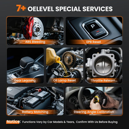 OBD2 Scanner – Auto Diagnosetool – Foutcodelezer – Code Scanner – Diagnoseapparaat – Compact Formaat – EPB Reset & Stuurhoeksensor Kalibratie