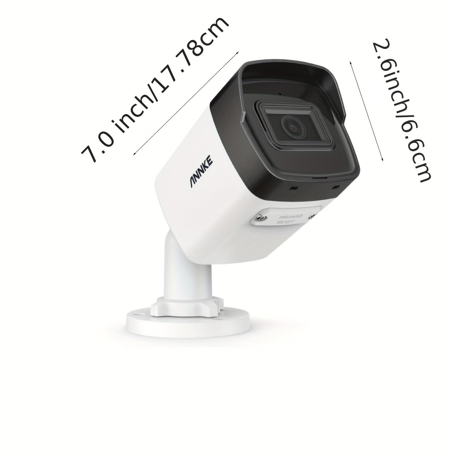 Buitenbeveiligingscamera – Beveiligingscamera – IP Camera – Veiligheidscamera – Surveillance Camera – 5 Megapixel Resolutie – Nachtzicht Tot 30 Meter