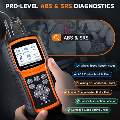 OBD2 Scanner – Diagnoseapparaat – Auto Uitlezer – Storing Verwijderen – Uitleesapparatuur – Multi-systeem Diagnose – Gratis Levenslange Updates