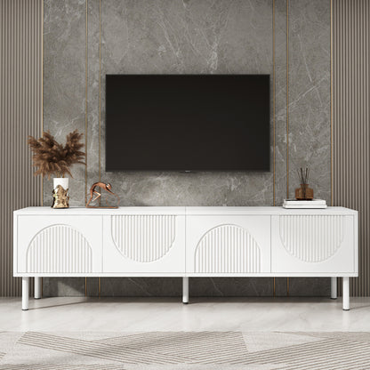 Tv-meubel – Tv-kast – Tv-meubelset – Televisiekast – Tv-dressoir – Modern minimalistisch design – Extra lang 180 cm – Ruimtebesparend – Duurzame uitvoering