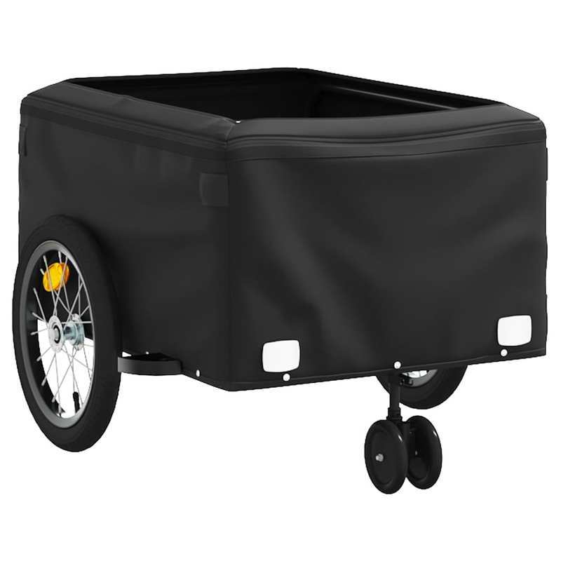 Fietskar – Fietsaanhanger – Bagagekar – Lastenaanhanger – Transportkar – Met Staalframe – Draaggewicht 45 kg