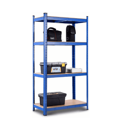 Heavy-Duty Stelling – Opslagrek – Metaal Rek – Werkplaats Rek – Kelder Rek – 720 Kg Draagkracht – 80 x 40 x 160 cm – Boltless Montage