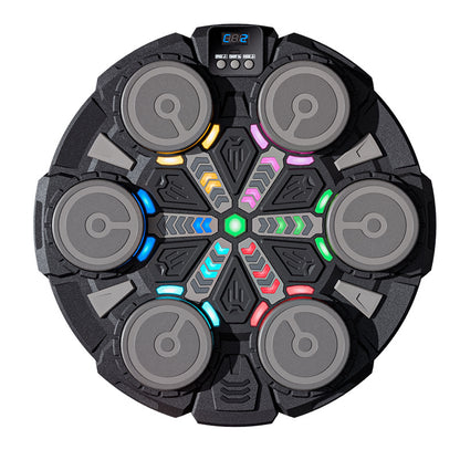 Boksbal speelgoed – Boksmachine – Bokstrainer – Reflexbal – Boksset – Met Bluetooth muziek – Digitale LED-score – Inclusief 2 paar bokshandschoenen
