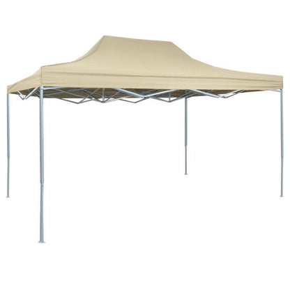 Folding Party Tent 3X4 M Steel Cream