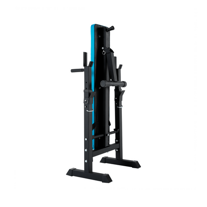 Verstelbare Trainingsbank – Fitnessbank – Workoutbank – Gewichtbank – Halterbank – Met Verstelbare Rugleuning – Stevige Stalen Constructie Tot 80 kg Belastbaar