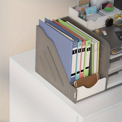 Rollende Ladekast – Mobiele Archiefkast – Verrijdbare Bureaukast – Ladeblok Op Wieltjes – Kantoorkast – Met Slot – Stalen Constructie – Compact 37x43,5x60 cm