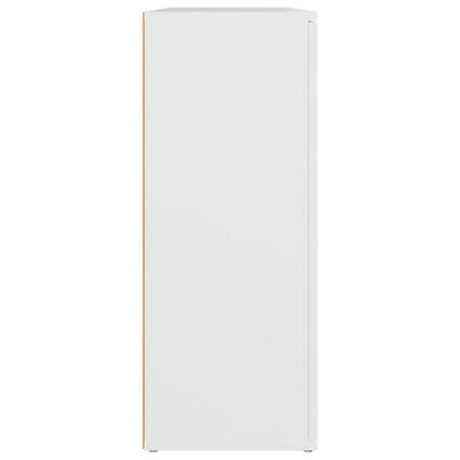 Sideboard – Dressoir – Kast – Opbergkast – Buffetkast – Wit – Hoogwaardig Spaanplaat – Afmeting 91x29,5x75 cm