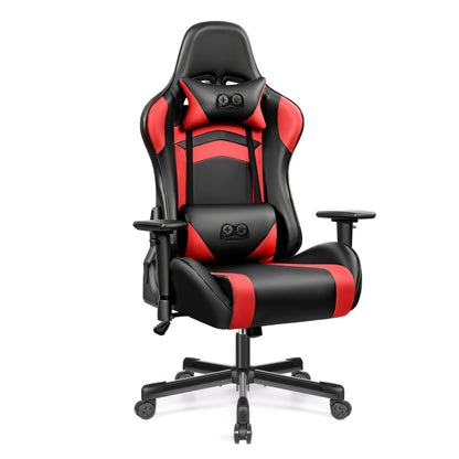 Gamestoel – Gaming Stoel – Game Stoel – Gaming Chair – Bureaustoel – PU-leer – Verstelbare Rugleuning Tot Slaapstand – 3D Verstelbare Armleuningen