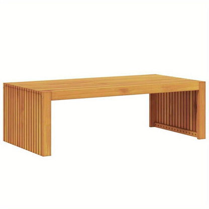Tuin Coffee Table 110X55X35 Cm Solid Wood Acacia Removable, Suitable for Indoor Use And Suitable for All Seasons