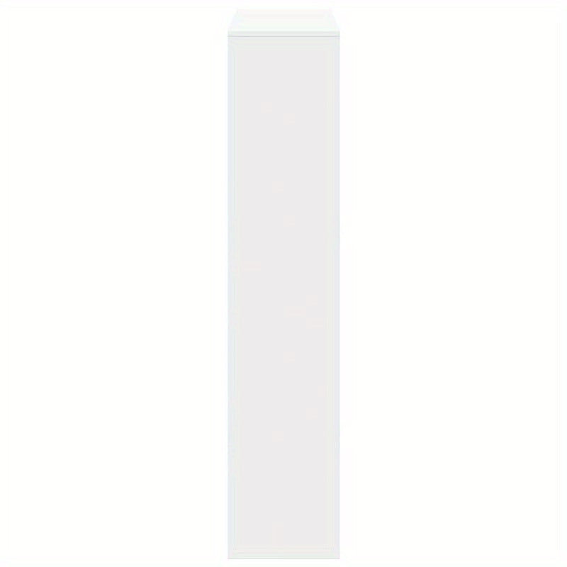 Roomdivider – Kamerscherm – Ruimteverdeler – Scheidingswand – Interieurkast – Wit Hout – Compact 99x33x155 cm – Meerdere Open Vakken