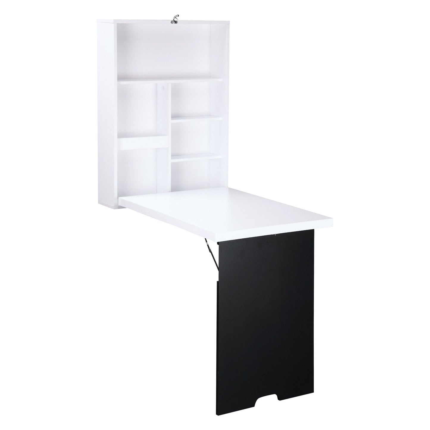 Wandtafel – Sidetable – Haltafel – Consoletafel – Opklapbare Tafel – Ruimtebesparend Design – Duurzaam MDF – 60 x 94,5 x 147 cm