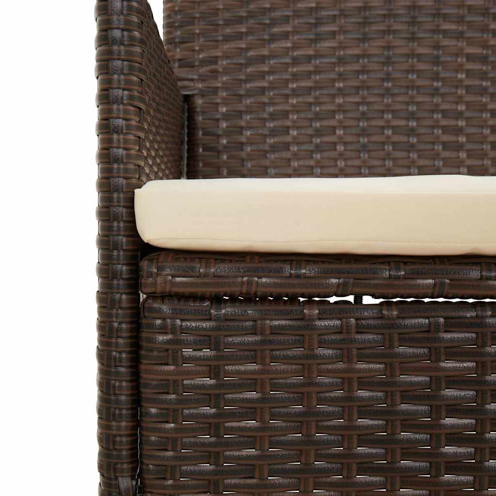 vidaXL loungeset loungesets tuinset