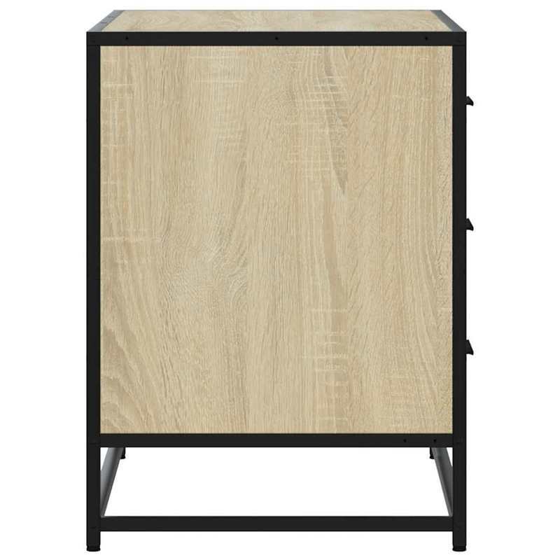 Ladekast – Commode – Opbergkast – Dressoir – Kledingkast – Sonoma Eiken – 70x41x56 cm – Meervoudig Engineering Hout