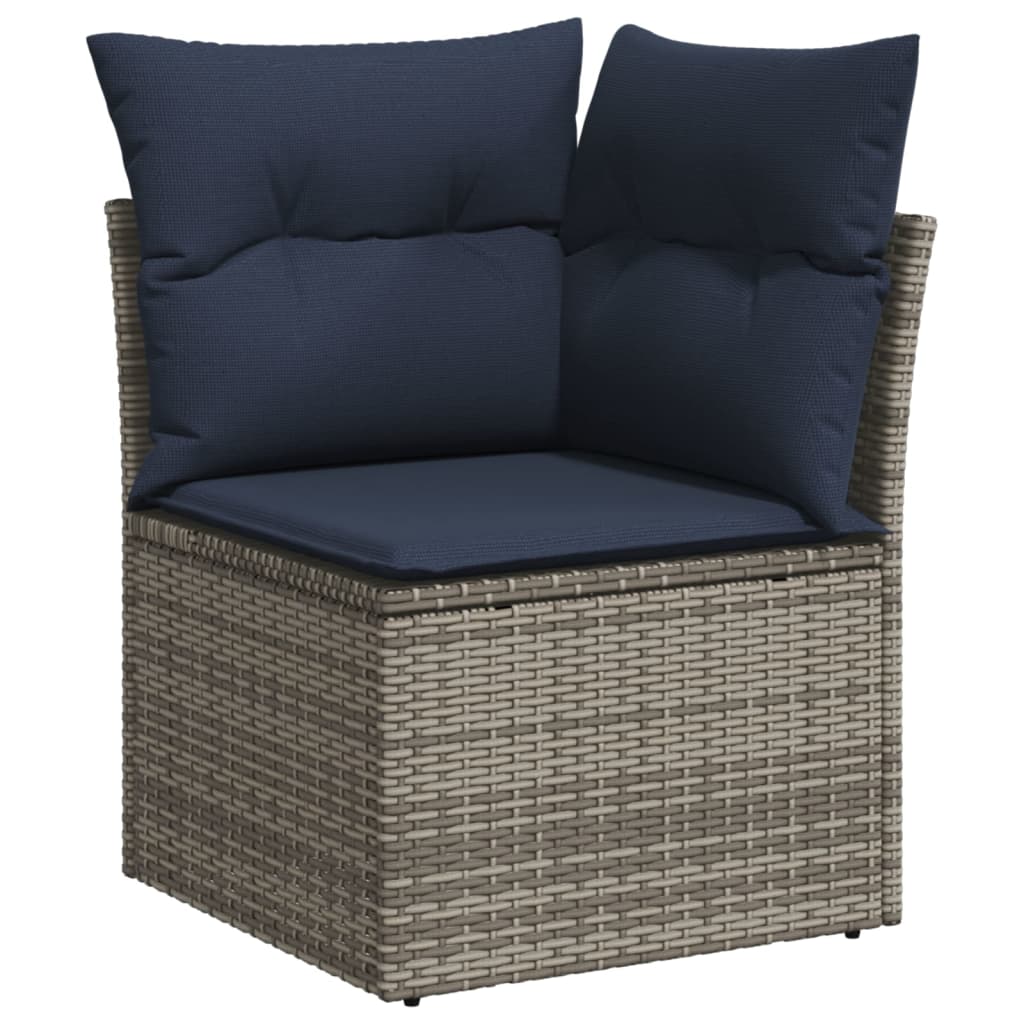 Loungeset – Tuinset – Loungebank – Balkonset – Tuinmeubelen – PE-Rattan – Waterdichte Opbergruimte