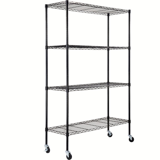 Stalen Schapunit – Metalen Opbergrek – Stellingkast – Opslagrek – Garage Rek – Robuust Metalen Frame – Afmetingen 45,7x121,9x182,9 cm