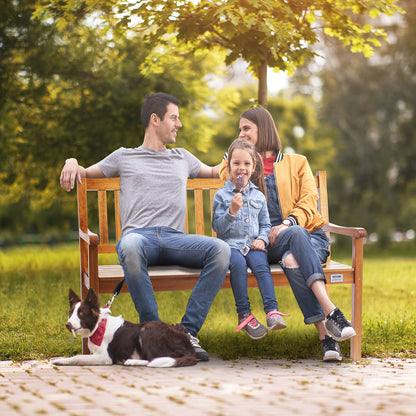 Tuinbank – Buitenbank – Houten Bank – Parkbank – Balkonbank – Massief Hardhout – Weerbestendig – Draagvermogen 363 kg