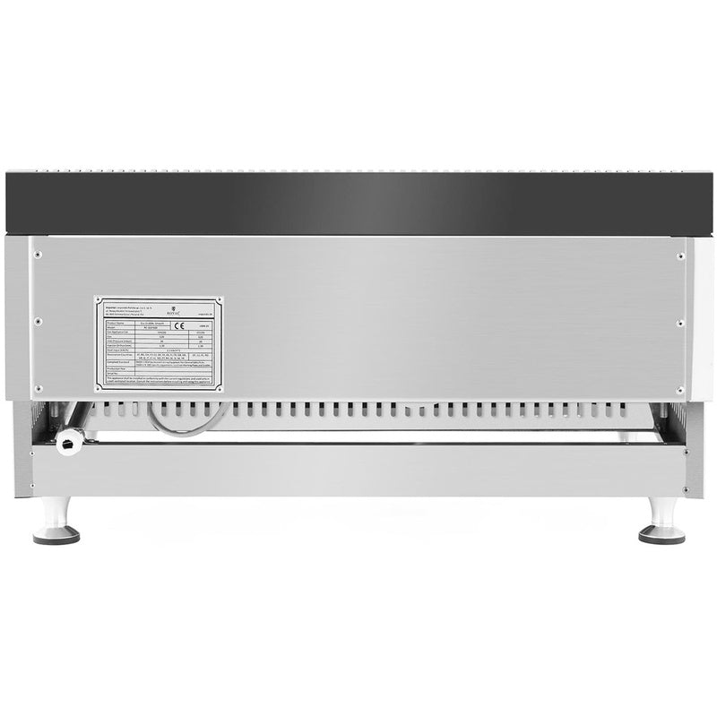 Dubbele Gasgrill – Gasbarbecue – Grillplaat – Outdoor Grill – Professionele BBQ – RVS Grillplaat – Instelbare Temperatuur 50-300°C – 2x 3100W Vermogen