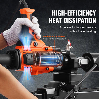 Kernboormachine – Diamantboormachine – Betonboormachine – Magneetboormachine – Boormachine – 2000W Krachtige Motor – 20-160 mm Boordiameter