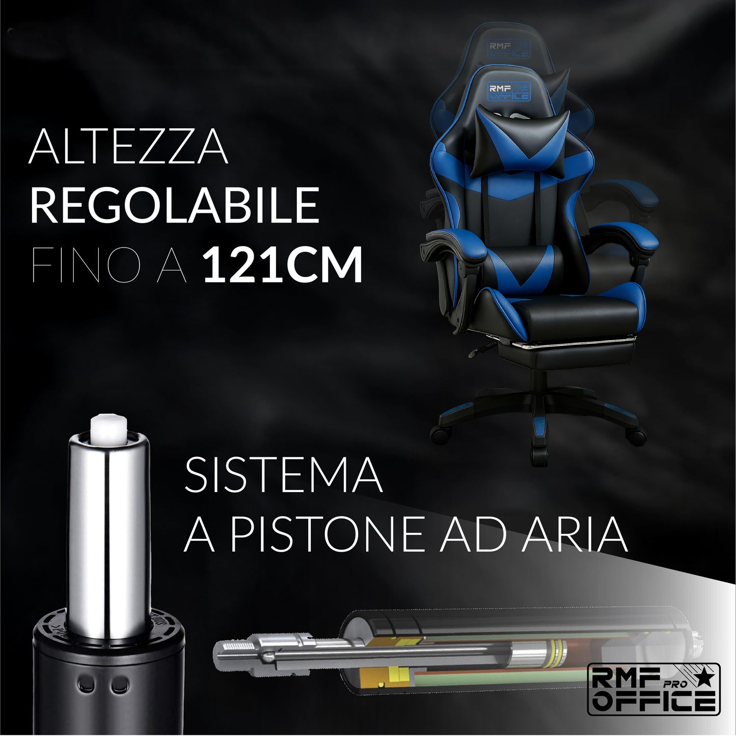 Gamestoel – Gaming Stoel – Gamestoel Bureaustoel – Gaming Chair – Ergonomisch Design – Verstelbare Hoogte en Inklapbare Voetsteun – Zwart