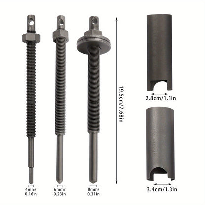 Lagertrekker – Poelietrekker – Bearing Puller – Wiellager Trekker – Binnendiameter 9-30 mm – Gietijzer Stevig & Duurzaam