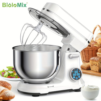 Standmixer – Keukenmachine – Keukenrobot – Mixer – Blender – 6 Liter Mengkom – Krachtige 1200W Motor – Stil Gebruik