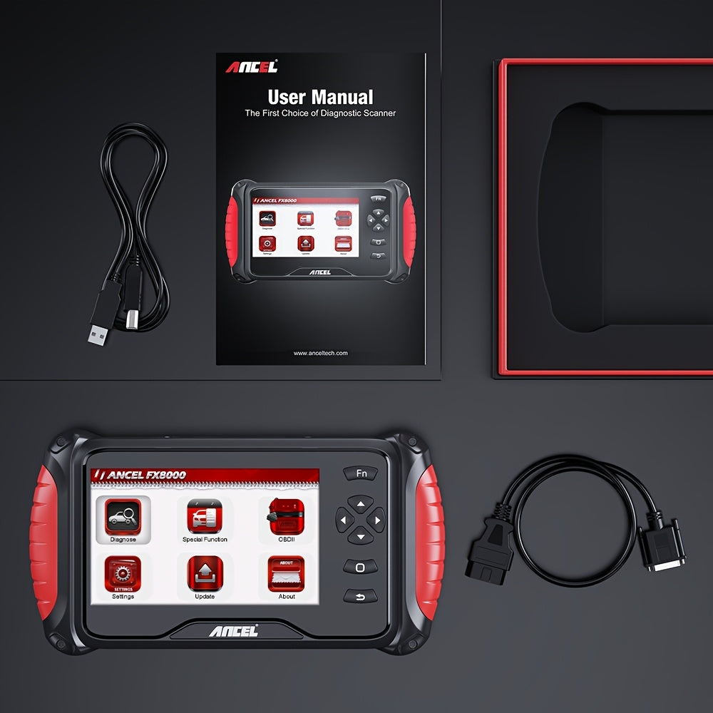 OBD2 Scanner – Auto Diagnosetool – Foutcode Uitlezer – Multisysteem Tester – Autodiagnose Apparaat – 6+ Speciale Functies – Wi-Fi Met Levenslange Updates