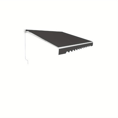 Verstelbare Zonwering – Knikarmscherm – Terrasdoek – Balkonzonwering – Uitschuifbare Luifel – Aluminium Frame – 3,6x3 Meter – Verstelbare Hoek 40°-100°