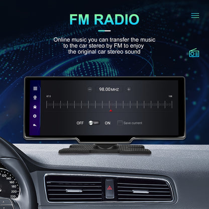 CarPlay Multimedia Unit – Android Car Stereo – Auto Radio – Touchscreen Navigatie – Dashboard Head Unit – 17,78 cm Scherm – Draadloze Connectiviteit & Achteruitrijcamera met DVR